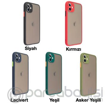iPhone 11 6.1inç Kamera Korumalı Premium Silikon Kılıf