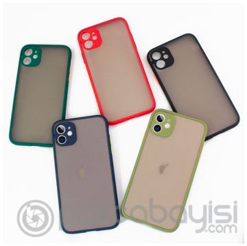 iPhone 11 6.1inç Kamera Korumalı Premium Silikon Kılıf