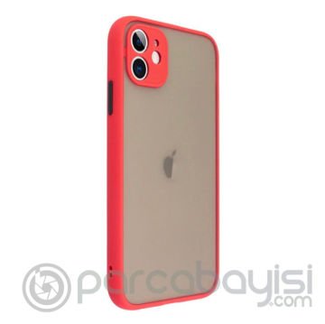 iPhone 11 6.1inç Kamera Korumalı Premium Silikon Kılıf