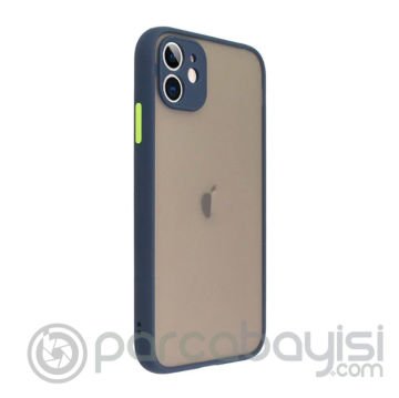 iPhone 11 6.1inç Kamera Korumalı Premium Silikon Kılıf