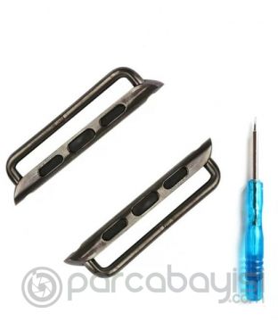 Ally Apple Watch 7-8 45mm 6-5-4 44mm Kordon Kayış Toka Bağlantı Adaptörü 3-2-1 42mm