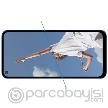 OPPO A52-A92  Full Glue Tempered Cam Ekran Koruyucu