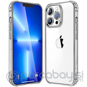 iPhone 13 Pro Max 6.7inç Shockproof Darbe Emici Silikon Kılıf