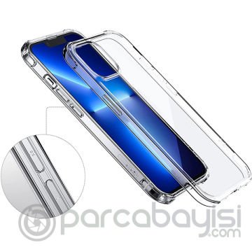 iPhone 13 Pro Max 6.7inç Shockproof Darbe Emici Silikon Kılıf