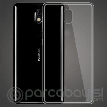 Nokia 3.1 Soft Şeffaf Ultra Slim Fit Silikon Kılıf