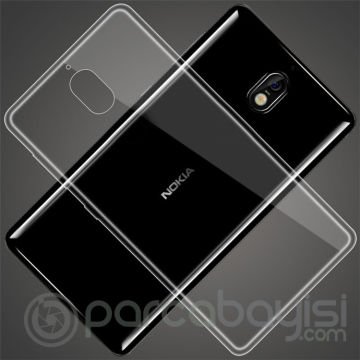 Nokia 3.1 Soft Şeffaf Ultra Slim Fit Silikon Kılıf