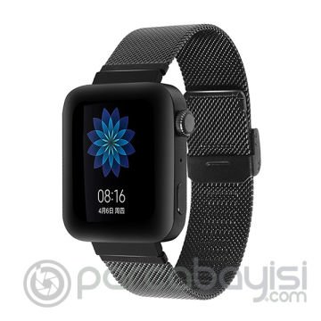 Xiaomi miui watch Akıllı Saat 18mm Akıllı Saat Çelik Toka Kayış Kordon