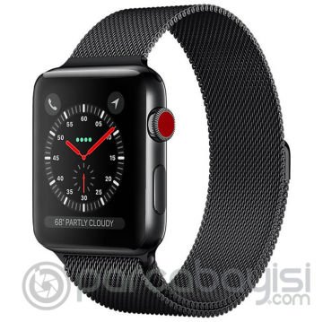 Ally Apple Watch 7-8 41mm 6-5-4 40mm Kayış Kordon Metal Milano Loop 3-2-1 38mm