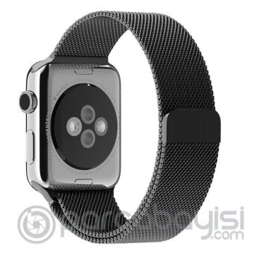 Ally Apple Watch 7-8 41mm 6-5-4 40mm Kayış Kordon Metal Milano Loop 3-2-1 38mm
