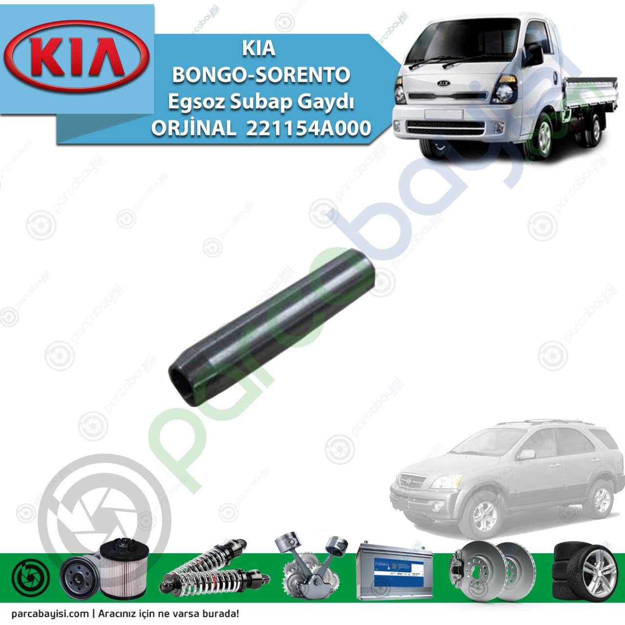 Kia Bongo-Sorento Egsoz Subap Gaydı Orijinal | 221154A000