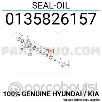 Kia Orijinal ARKA AKS DIS KECESI  | 0135826157