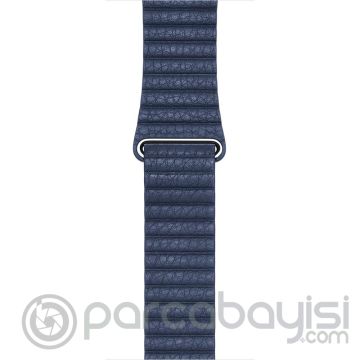 Ally Apple Watch 7-8 41mm 6-5-4 40mm Deri Loop Kayış Kordon 3-2-1 38mm