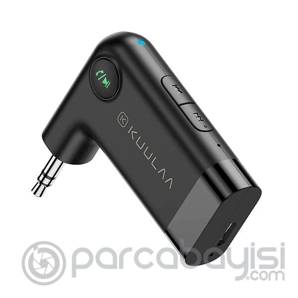 KUULAA Wireless Bluetooth 5.0 3.5mm Jack Aux Araç Ses Aktarım Kiti Adaptöru