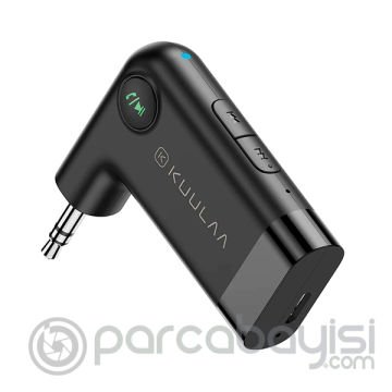 KUULAA Wireless Bluetooth 5.0 3.5mm Jack Aux Araç Ses Aktarım Kiti Adaptöru