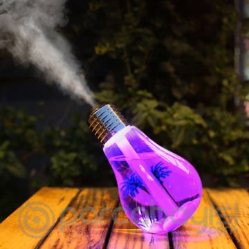 Ally Led Işıklı Ampül Hava Nemlendirici Buhar Makinası Humidifier