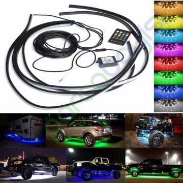 Arac Altı Rgb Neon Led Uzaktan Kumandalı Dekoratif Led