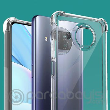 Xiaomi Mi 10T Lite 5G Anti-Drop Shockproof Darbe Emici Silikon Kılıf