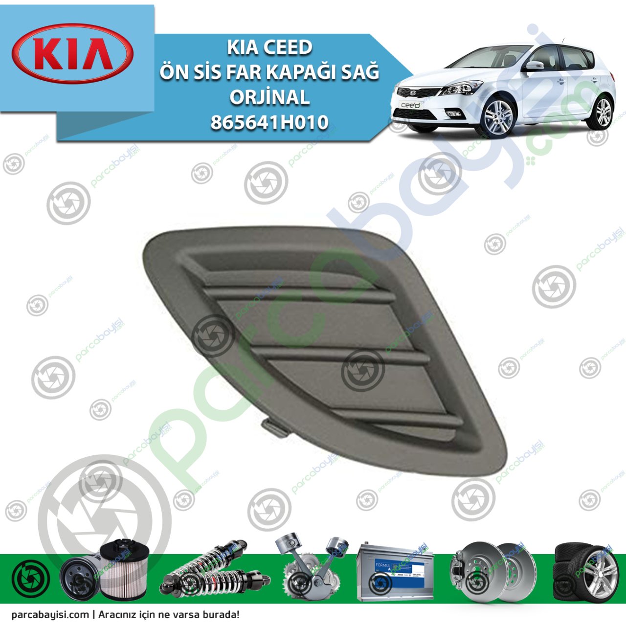 Kia Ceed Ön Sis Far Kapağı Sağ Orijinal | 865641H010