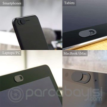 ALLY 3 Adet Webcam Cover Notebook ve Telefon Kamera Kapatıcı Gizleyici