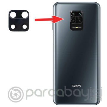 Xiaomi Redmi Note 9 Pro- Note 9S 3D Full Tempered Cam Kamera Koruyucu