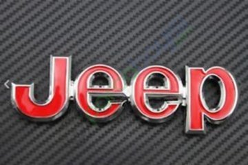 Jeep 3D Monogram Metal Sticker Amblem