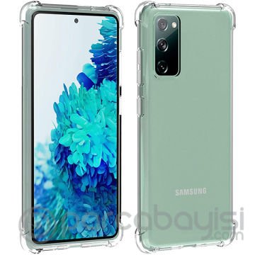 ALLY SM Galaxy S20 FE Anti-Drop Silikon Kılıf Shockproof kılıf