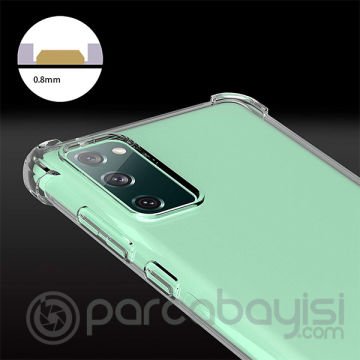 ALLY SM Galaxy S20 FE Anti-Drop Silikon Kılıf Shockproof kılıf