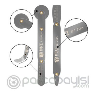 Best BST-211 Univarsal Çift Taraflı Metal Cep Telefonu Sökme Açma Aparatı
