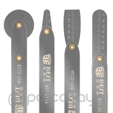 Best BST-211 Univarsal Çift Taraflı Metal Cep Telefonu Sökme Açma Aparatı