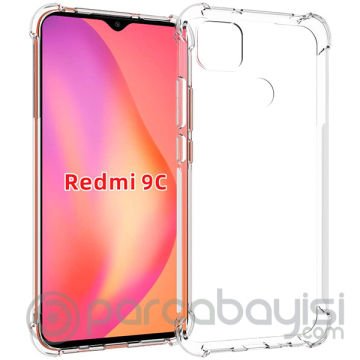 Xiaomi Mi Redmi 9C Anti-Drop Silikon Kılıf Shockproof kılıf