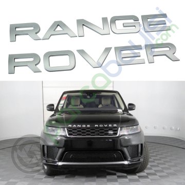 Range Rover 3D Monogram Yazı Sticker Orjinal Boyut