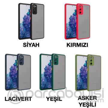 SM Galaxy S20 FE Kamera Korumalı Premium Silikon Kılıf
