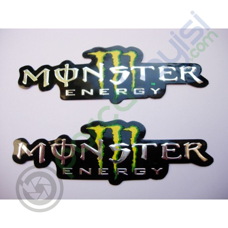 Monster Pençesi 3D Sticker Amblem Monster Energy Racing Sticker