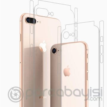 iPhone SE3-SE2 İPhone 8-7 Hidrojel Hayalet Arka Tam Kaplama Film