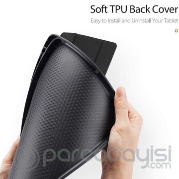 Dux Ducis iPad 7-8-9 10.2 (2019,2020,2021) Kılıf Kalem Yerli Soft Tpu Mıknatıslı Domo Kılıf