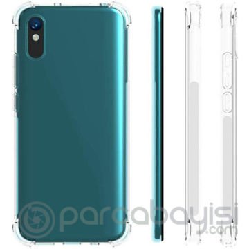 Xiaomi Redmi 9A Anti-Drop Silikon Kılıf Shockproof kılıf