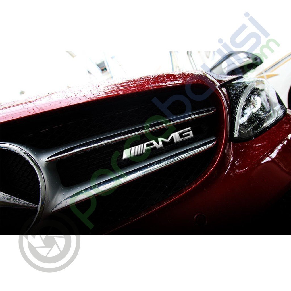 Amg Metal 3D Amblem Ön Panjur Logosu Orjinal Style