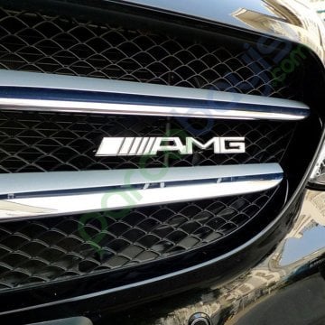 Amg Metal 3D Amblem Ön Panjur Logosu Orjinal Style