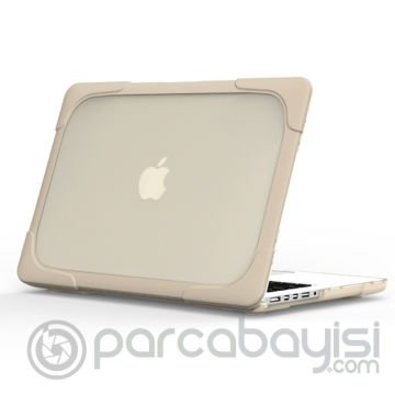 Macbook Air 13 A1932-A2179-A2337 Kılıf,2018,2019,2020 Şeffaf Standlı Koruyucu Kılıf