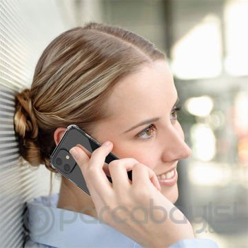 İPhone 12 Mini  5.4 Anti-Drop Silikon Kılıf Shockproof Şeffaf  kılıf