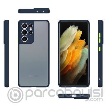 SM Galaxy S21 Ultra - S30 Ultra Kamera Korumalı Premium Silikon Kılıf