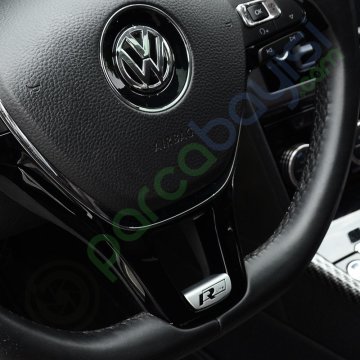 Volkswagen R Line Direksiyon Dekoratif 3D Metal Kapak Logo Sticker