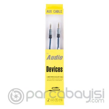 Ally Ss45 3,5mm Aux Stereo 1,50 Metre Halat Ses Kablosu
