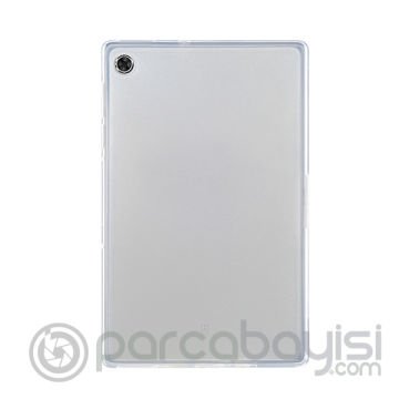 Lenovo Tab M10 Plus TB-X606 Ultra Koruma Şeffaf Silikon Kılıf