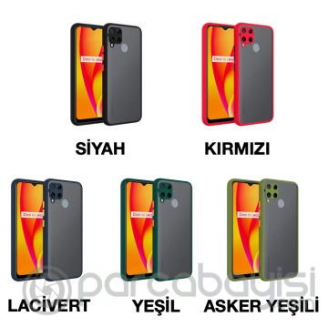 SM Galaxy A12 - M12 - F12 Kamera Korumalı Premium Silikon Kılıf