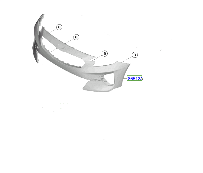 Kia XCeed Ön Tampon Orjinal | 86511J7PA0