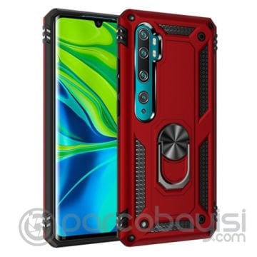 Ally Xiaomi Mi Note 10 - 10  Pro Yüzüklü Kılıf Armor Shockproof Ring kılıf