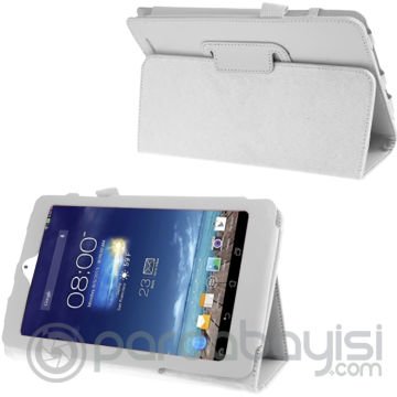 Memo Pad 8 Me180a Gizli Mıknatıslı Standlı Kapaklı Kılıf