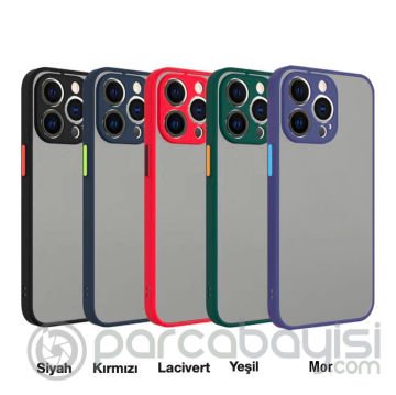 iPhone 13 Pro 6.1inç Kamera Korumalı Premium Silikon Kılıf