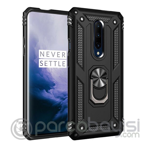 Ally OnePlus 7 Pro Yüzüklü Kılıf Armor Shockproof Ring kılıf